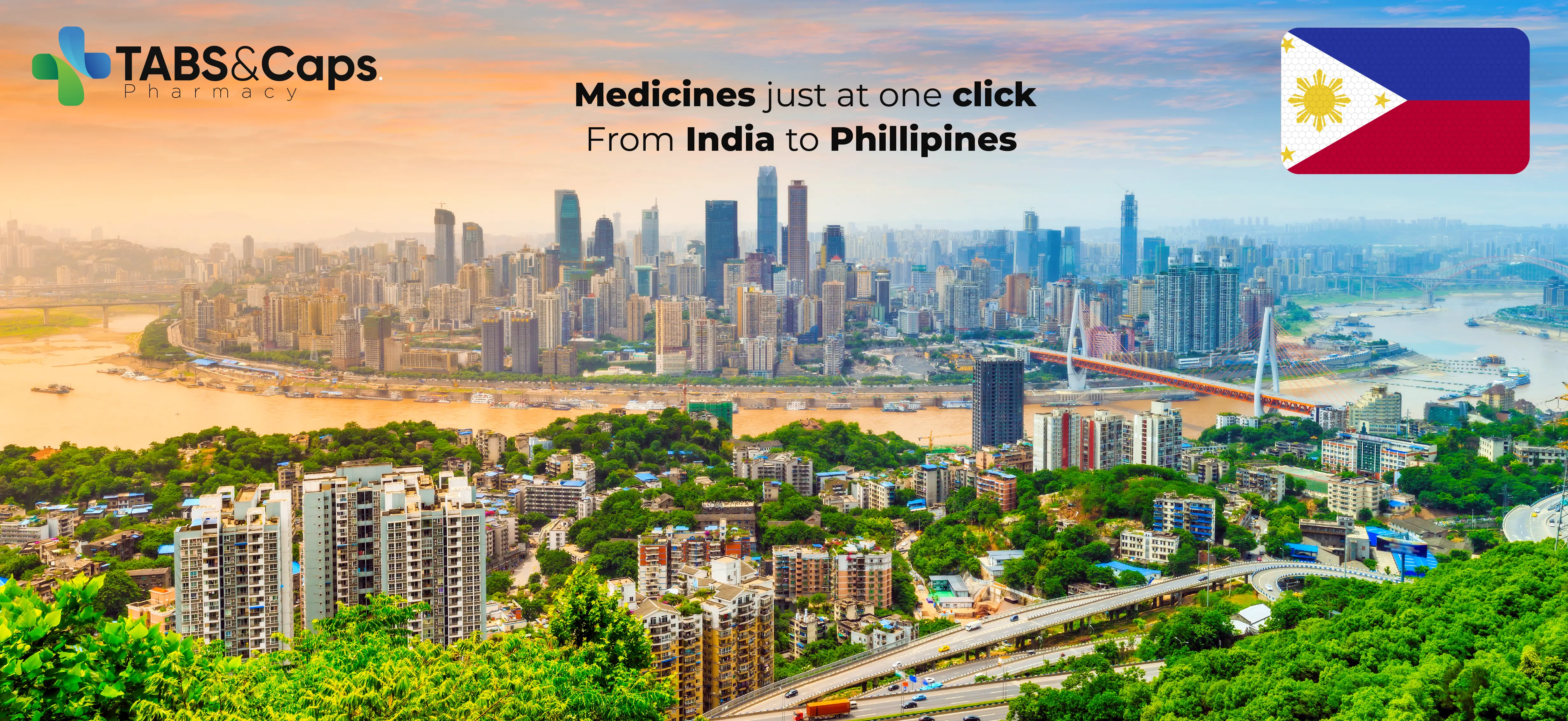 Tabsncaps medicine delivery to Phillipine