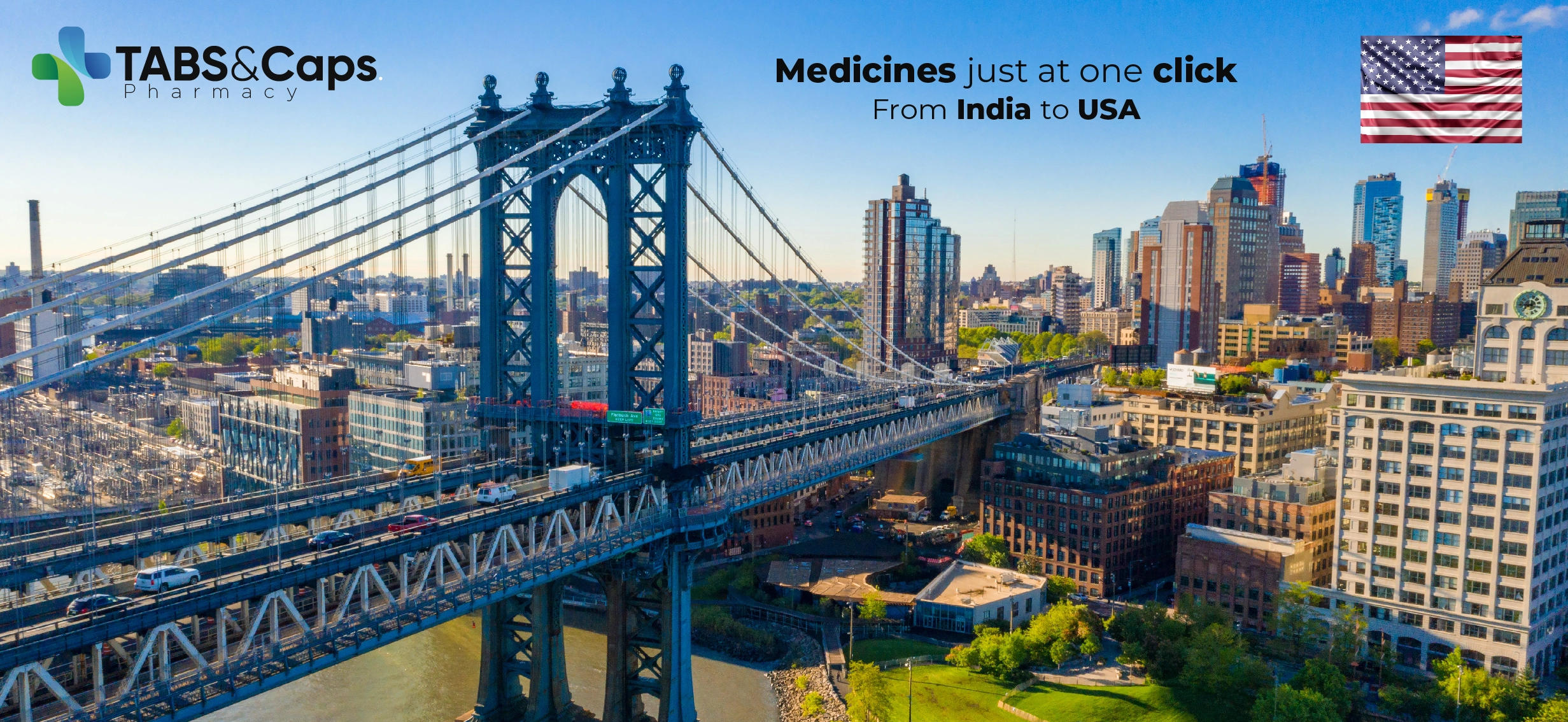 Tabsncaps medicine delivery to USA