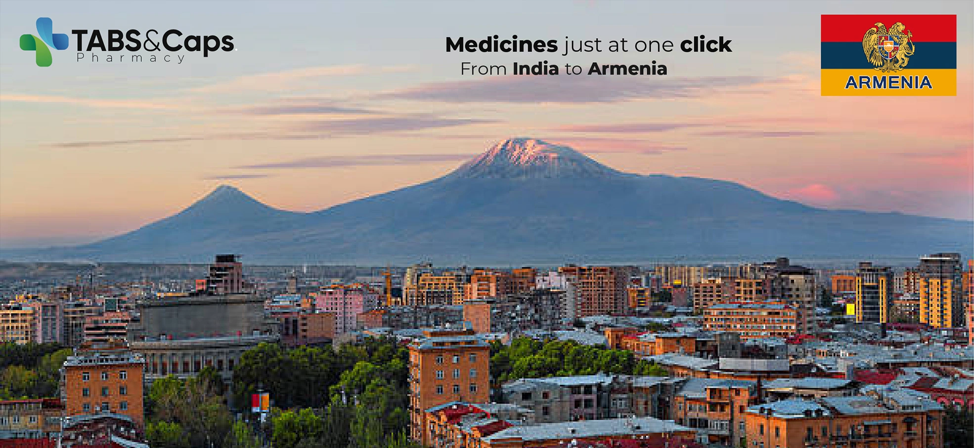 Tabsncaps medicine delivery to Armenia
